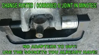 THE EASIEST / FASTEST WAY TO REMOVE U JOINTS! TIGER TOOL 10205