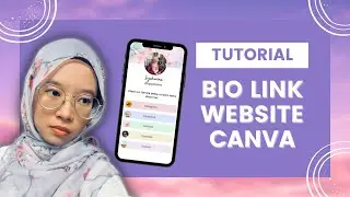 Cara Pantas Buat Website Bio Link Canva | BySyahmina