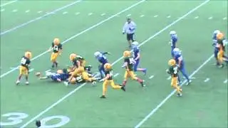 Bryan Hanly #66 Nose Guard - Pursuit and Tackle Forcing a Fumble vs Storm