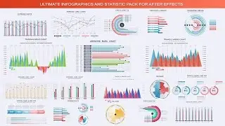 Ultimate Infographics and Statistics Charts Pack One