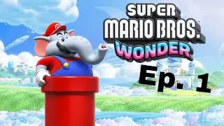 Super Mario Wonder Walkthrough Ep.1 I LOVE THIS GAME! (Light text commentary)