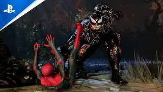 Tom Hardy's Venom Vs MCU Spider-Man in Marvel's Spider-Man 2
