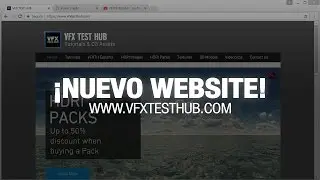 Estamos estrenando website - VFX TEST HUB