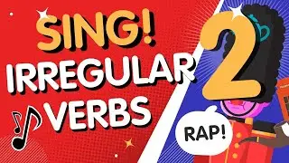 🇬🇧 VERBOS IRREGULARES 2! en inglés | rap | canción | ritmo 🎵❗ *** INCLUYE PDF DESCARGABLE ***