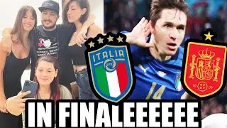 ITALIA SPAGNA 1-1 (5-3 dcr)  Reazione chE scottA degli youtuber ! SIAMO IN FINALE!!