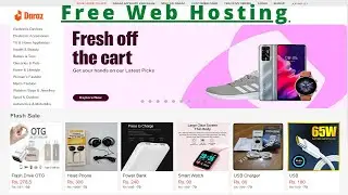How to Upload Shopping Websites on Free Live Hosting #5