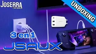 Unboxing cargador 3 en 1 de JSAUX
