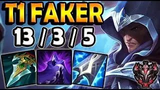 T1 Faker TALON vs ZOE [ MID ] Korea Grandmaster Patch 11.5 ✅