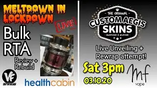 Bulk RTA Review/Rebuild + Custom Aegis Skins Unpack & Rewrap - Timestamps in description | MIL