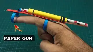 How to make a Paper Gun | DIY Paper Finger Gun Easy At Home