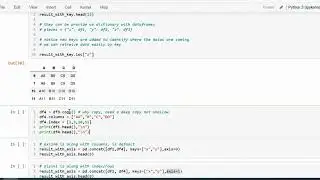 concat in depth | DataFrame pandas in python
