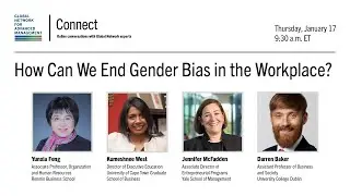 Global Network Connect - How Can We End Gender Bias in the Workplace?