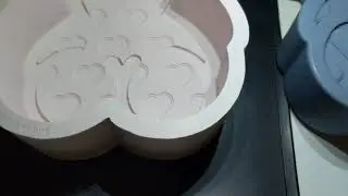 wax mould tray - bear