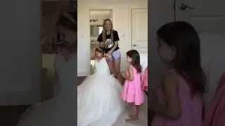 “I weared a tiny wedding dress like YOU” 😭 imagine they invite me wedding dress shopping one day🥹