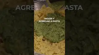 Pasta Fría Con Pesto y Chicharos