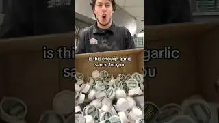 HOW much GARLIC SAUCE???!? 