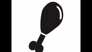 Chicken wing icon