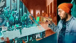 I Recreate the LAST SUPPER in My Style! - Pt. 7