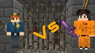 Minecraft Prisoner Vs Prison Guard (INSANE)