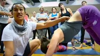 Young-Ho Kim bei Yogamoods 2015