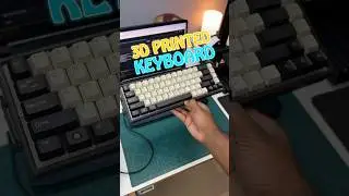 I 3D Printed a Mechanical keyboard | Also it's RGB #3dprinting #3dprinter #3d #keyboard
