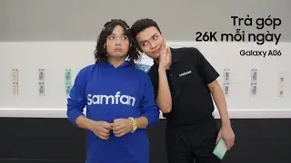 Galaxy A06 Chỉ 26k mỗi ngày trả góp 0% | Samsung