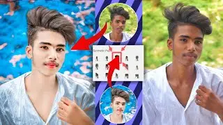 HDR smooth TOP Lavel Face Smooth Photo Editing Autodesk Sketchbook || Face  को HD करना सीखें ||