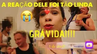 CONTANDO PARA O MEU ESPOSO QUE EU ESTOU GRAVIDA!!!