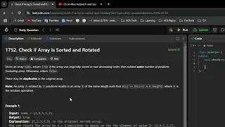 Check if Array Is Sorted and Rotated - LeetCode