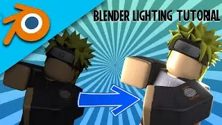 Roblox GFX Lighting Tutorial | Blender