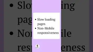 2 Landing Page Mistakes that Are Killing Your Conversions #shorts