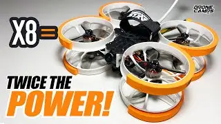 Drone with TWICE THE POWER! - Axis Flying Air Force Pro X8 - REVIEW & GIVEAWAY 🏆👍