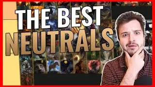 [Gwent] MY NEUTRAL GOLD CARD TIER LIST!