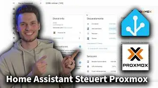 Controlling Proxmox in Home Assistant? It's that easy! 💥