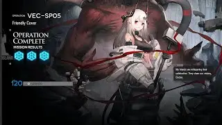 Arknights | AFK VEC-SP05 in 1 move (Mudrock) | Friendly Cover | Vector Breakthrough