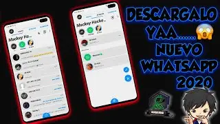 🔥🔥MIRA EL NUEVO DISEÑO DE WHATSAPP PARA 2020🔥🔥