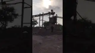 200 TPH limestone crusher plant construction to give maximum output in 5 acres of land #limestone