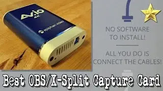 Best USB 3.0 4K Video Capture Card for OBS Studio & XSplit Broadcaster!