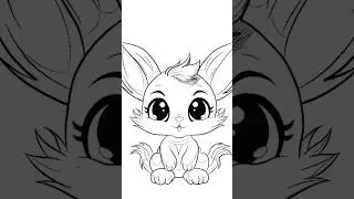 Mimic kitsune😻 with two tails 