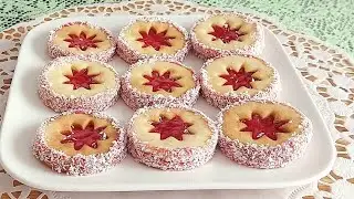 Песочное печенье с джемом/ Рецепт песочного теста