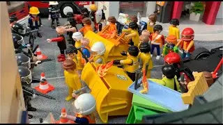 PLAYMOBIL - GILETS JAUNES DEBORDEMENT