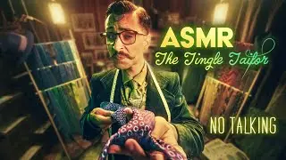Necktie Fitting by The Tingle Tailor 🧵 ASMR NO TALKING (Cinematic Roleplay)
