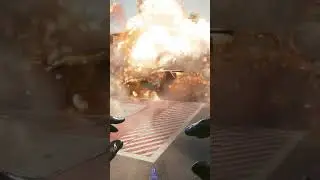 Взрывы машин в Cyberpunk 2077