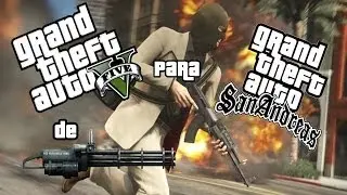 Pack de Armas de GTA V para GTA SA