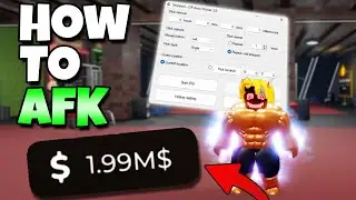 How to AFK in Gym League And Get MILLIONS Of CASH