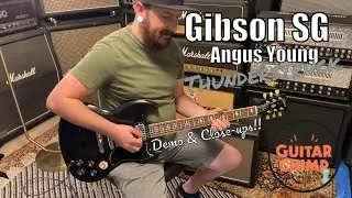 2012 Gibson SG Angus Young Thunderstruck Ebony