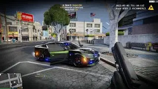 PLAYING GTA5 L.A GANGS HELLCAT UNMARKED