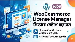 WooCommerce License Manager Plugin Setup | License Key, Code, Voucher, Automatic Delivery System