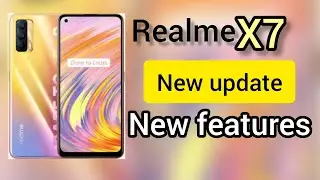 Realme X7 gets first new update , with new features rolling out in india.