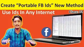 How To Make A Portable Facebook ids from Shering Setup | New Method Create Facebook Shering Setup